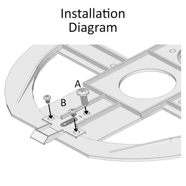 Pool Light Bracket Adapter Installation